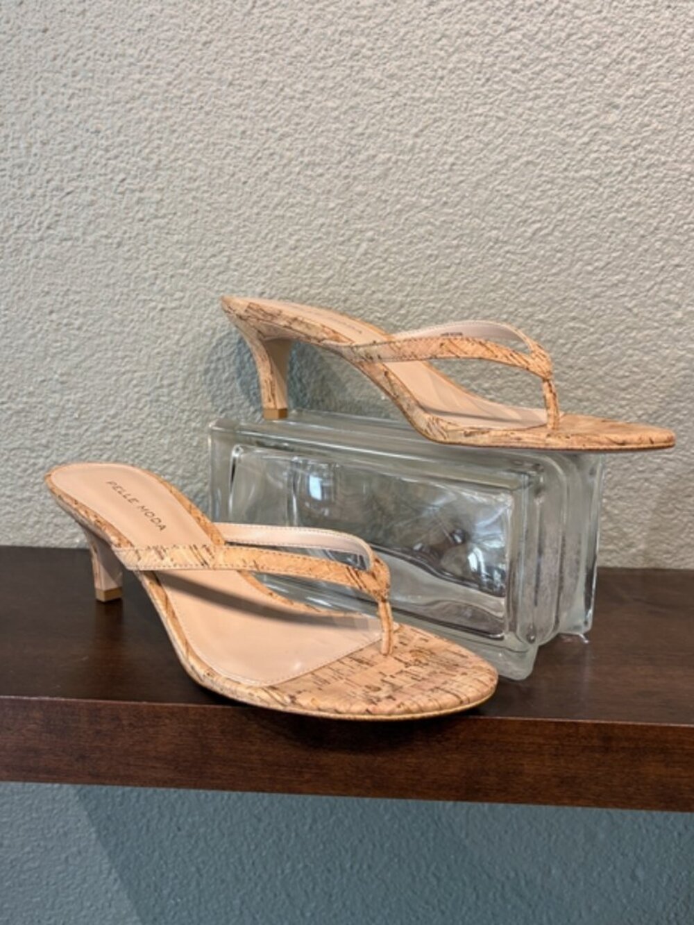 Pelle Moda Effie Natural Cork Heel